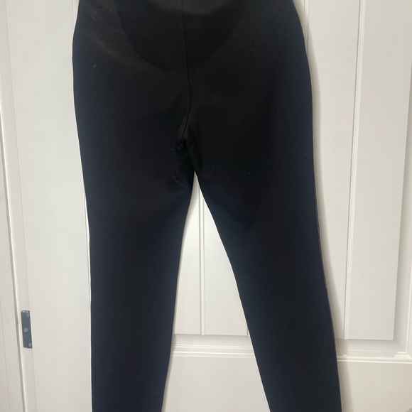 BlankNYC black leather/suede leggings - Picture 2 of 5